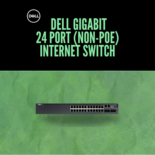 Dell N3024 24-Port Gigabit Ethernet Switch